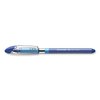 Stride Schneider Slider Stick Ballpoint Pen, 1.4mm, Blue/Silver, PK10 151203